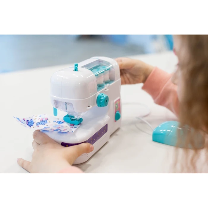 Мини-швейная машина &quotКарамель&quot с 3 катушками цвет мята | Игрушки и хобби