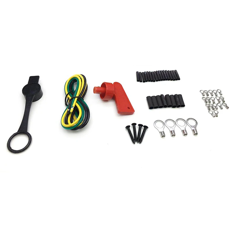 

12V Racing Car Ignition Switch Panel Engine Start LED Push Button Toggle
