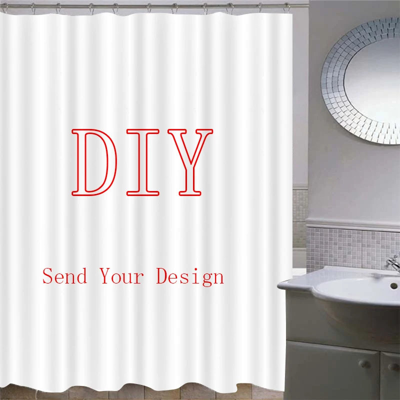 Art Marble Print Shower Curtain Modern Bathroom Washroom Decor Thick Bathtub Cover-curtains Waterproof Bathroom Curtains