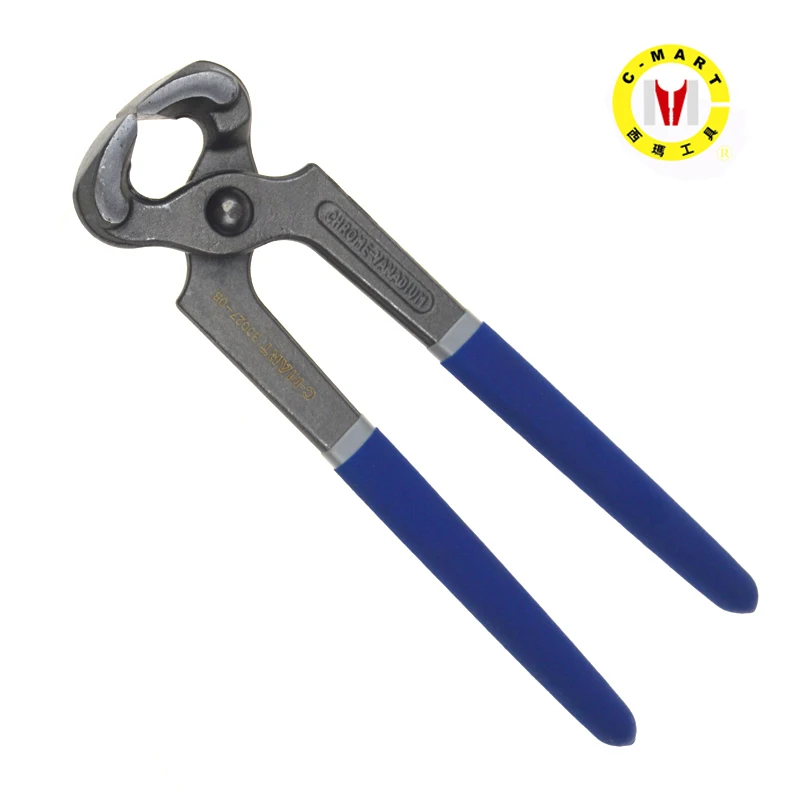 

8 inch walnut pliers and cutter Locking Plier Manual Nail Plier Shoes Repair Carpenters Pincers Multifunctional Nail PullerB0027