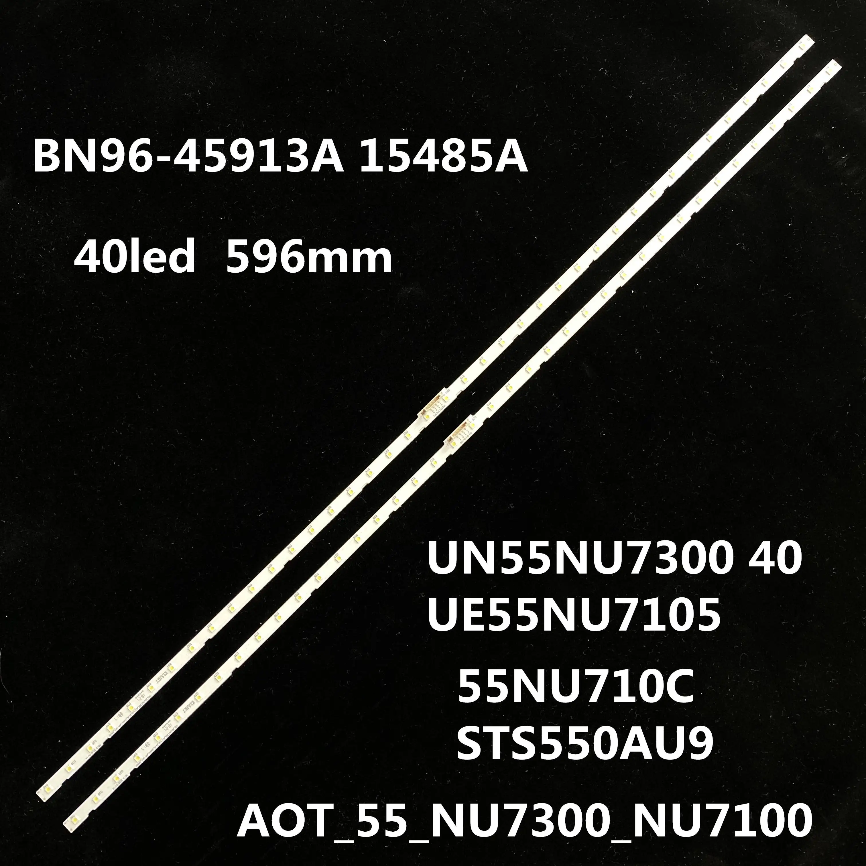 Светодиодная лента для подсветки 40 светодиодов телевизора Samsung 55 дюймов UN55NU7300F