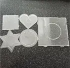 5 шт. шаблоны для бисера 2,6 мм, термомозаичные узоры для бисера hama, шаблон для бисера perler