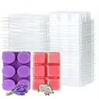 10 упаковок, квадратные круглые формы для изготовления свечей и мыла