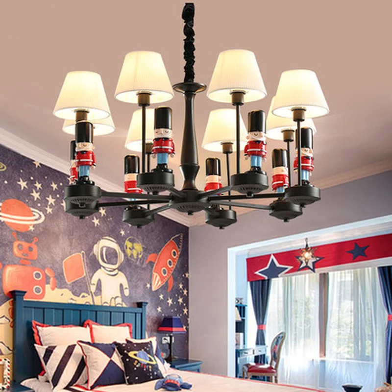 Люстры для детской комнаты люстра спальни и мальчиков креативные Мультяшные