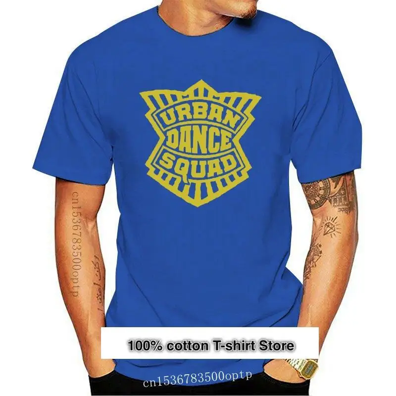 Camiseta de escuadrón de baile urbano, camiseta negra, talla S-XXL, nueva