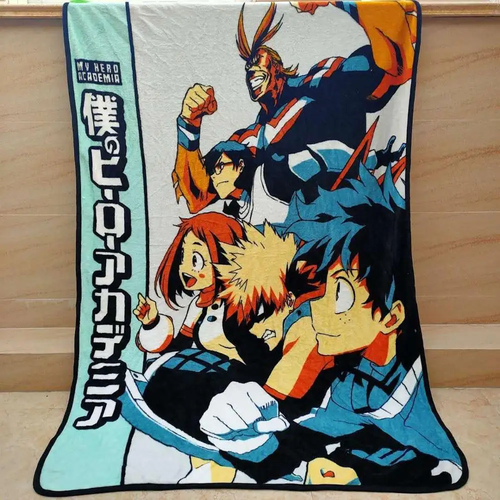 IVYYE Мой геройский академический путь Аниме плед из мягкого бархатного плюша для декора кровати дома кидать покрывала для дивана унисекс подарки НОВИНКА.