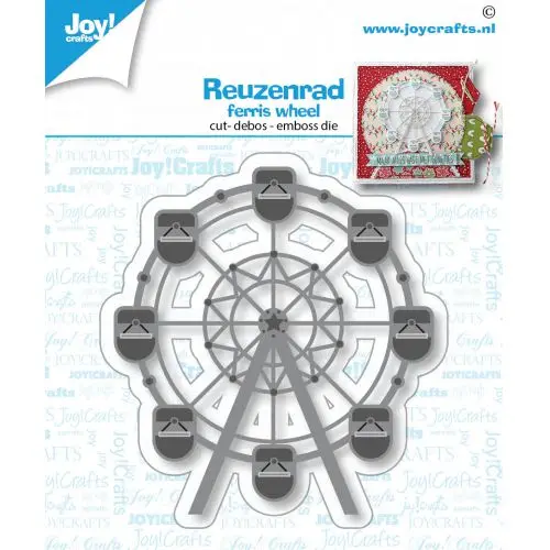

Ferris wheel Metal Cutting Dies for Scrapbooking Steel Craft Die Cut Embossing Paper Card Album Stencil