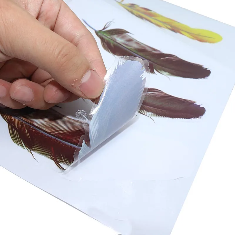 4 шт. прозрачные пластиковые перья для защиты от солнца|Наклейки на автомобиль| |