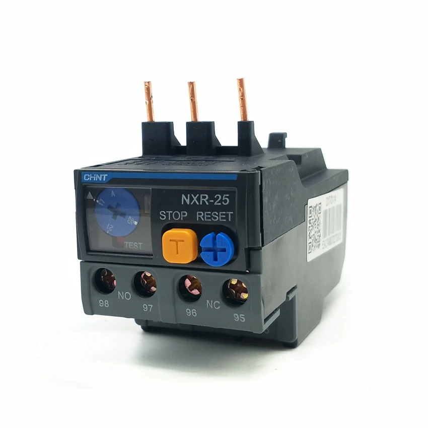 

CHINT NXR-25 0,63 ~ 25A реле перегрузки тепла для контактора переменного тока серии Chint NXC