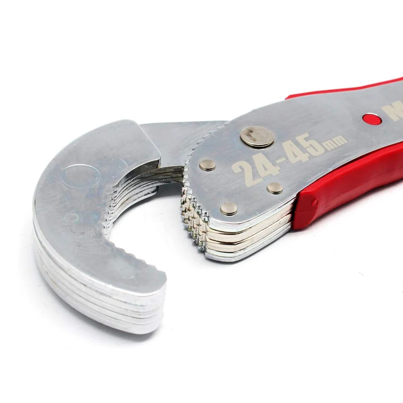 

Magic Wrench Adjustable Spanner for Pipe Home Plumbers Auto Repair Tools Multi-function Wrenches 9mm-45mm (5/16" - 1 3/4")