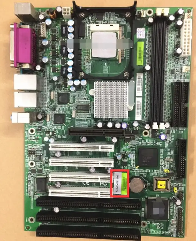 100% OK оригинальный IPC плата M 845EG REV: 3 2 промышленных материнских плат с Процессор