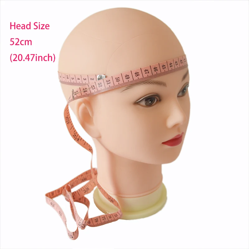 Extra Soft Bald Head Mannequin With Free Black Table Stand Wig Head For Wig Hat Display Wig Making Tools Massage Training Head