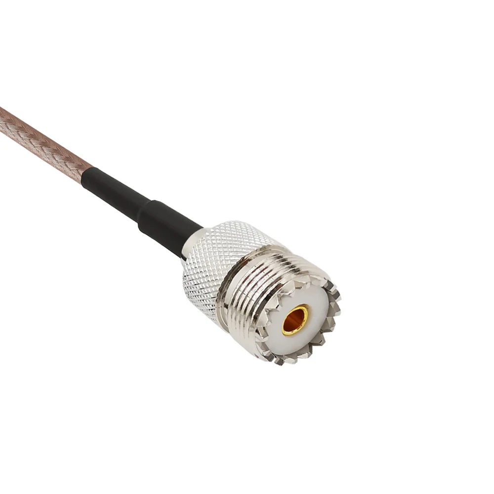 Портативный антенный кабель с разъемами SMA Male к UHF SO 239 Female RG316 для CB радио 1 15