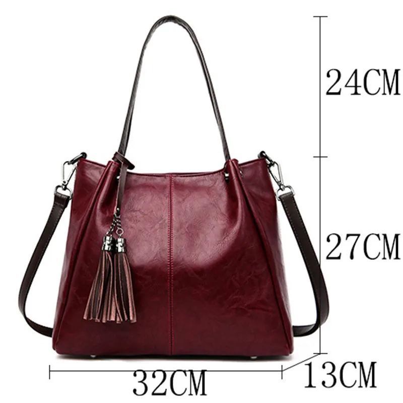 Роскошные брендовые мягкие кожаные сумки винтажные женские ручные дизайнерская