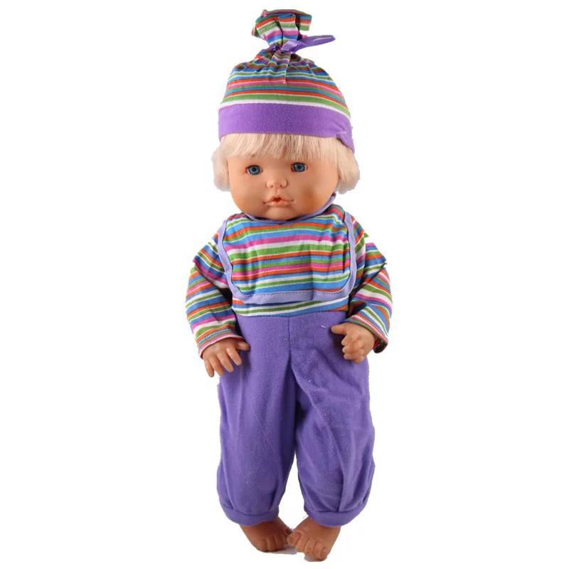 Одежда для кукол; 41 см; Nenuco Doll Nenuco y su Hermanita; комбинезон в шотландском стиле с шапочкой; 16 дюймов; nenuco doll