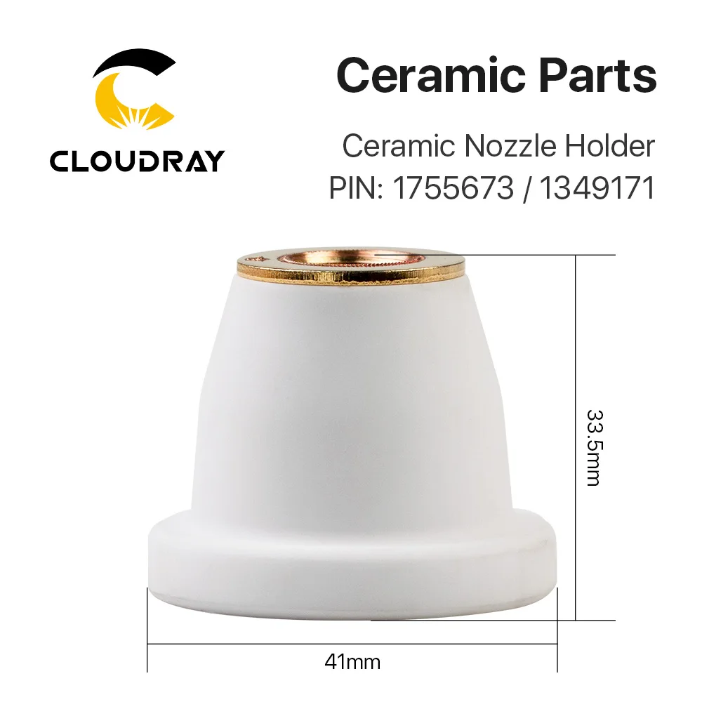 Cloudray Трамп лазерный керамический OEM контактный 1349171 / 1755673 Держатель сопла для