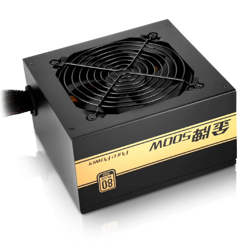 

Gold Medal 500W Power Supply Rated 500W 80PLUS Gold Certification ATX PSU
