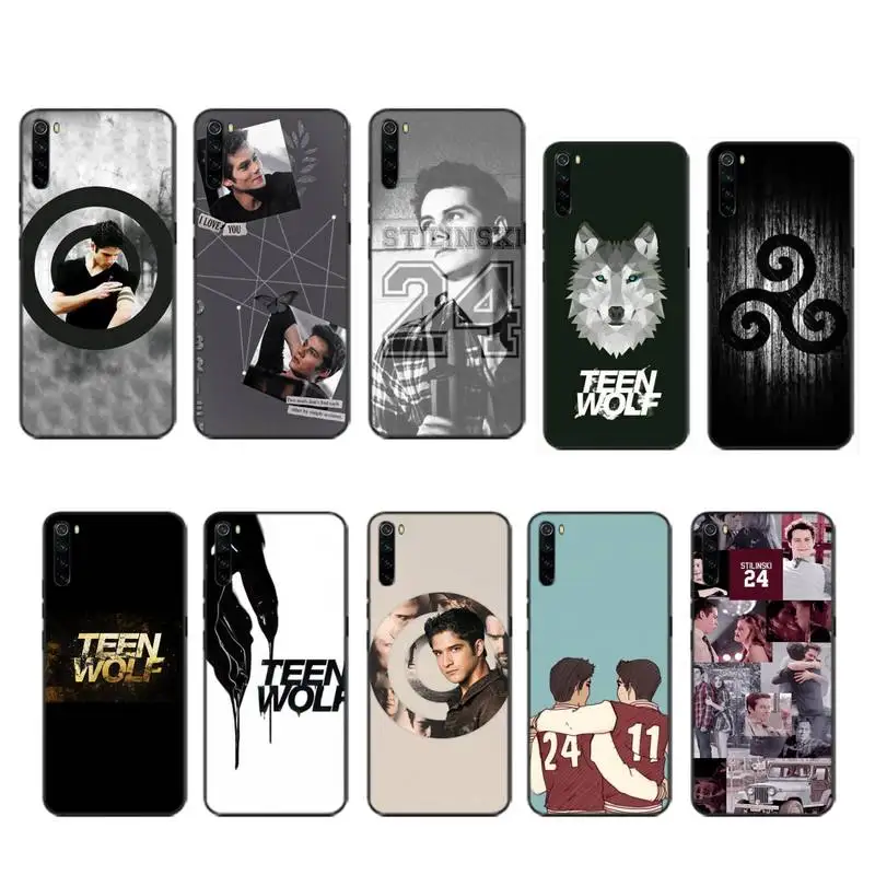 

TV Series Teen Wolf Case Coque Fundas Etui for Xiaomi Redmi 7 7a 8 8t 9 10 Pro Lite Note Max Mi 7 8 9se Cases Cover