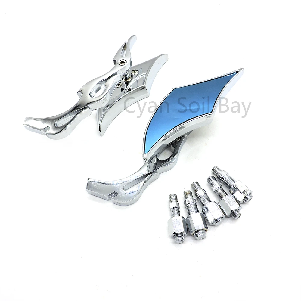 Универсальные высококачественные мотоциклетные зеркала заднего вида 8 мм 10