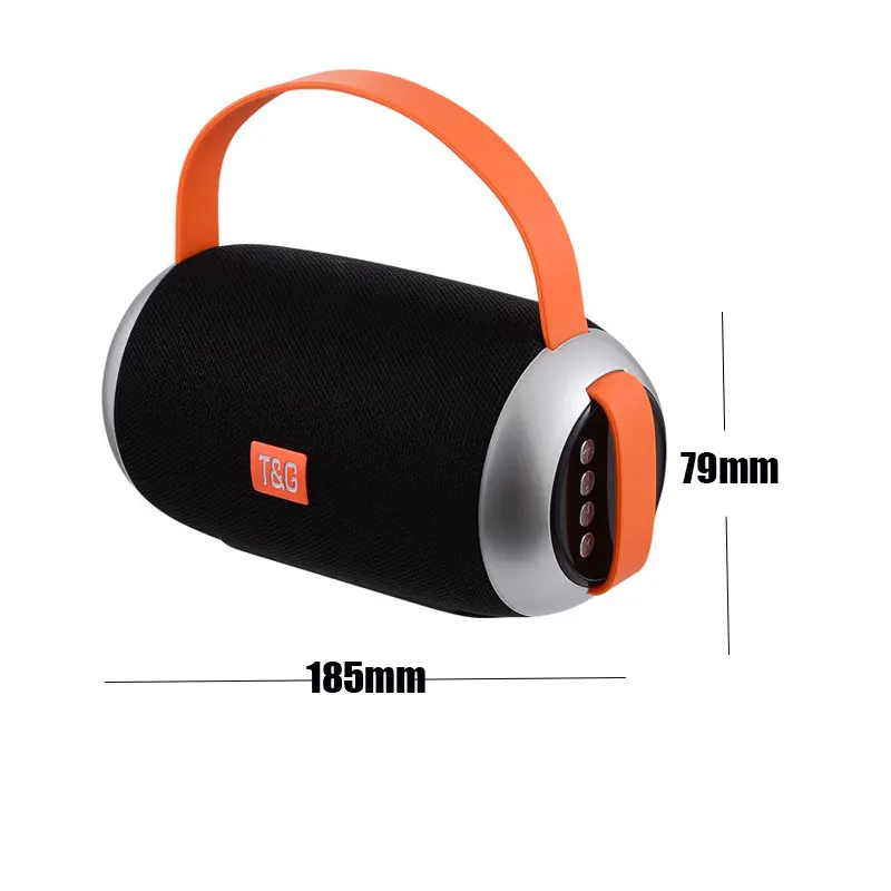 

TG112 portable bluetooth 4.2 speaker stereo surround bass sound bar sound column subwoofer speaker support FM AUX TF card USB