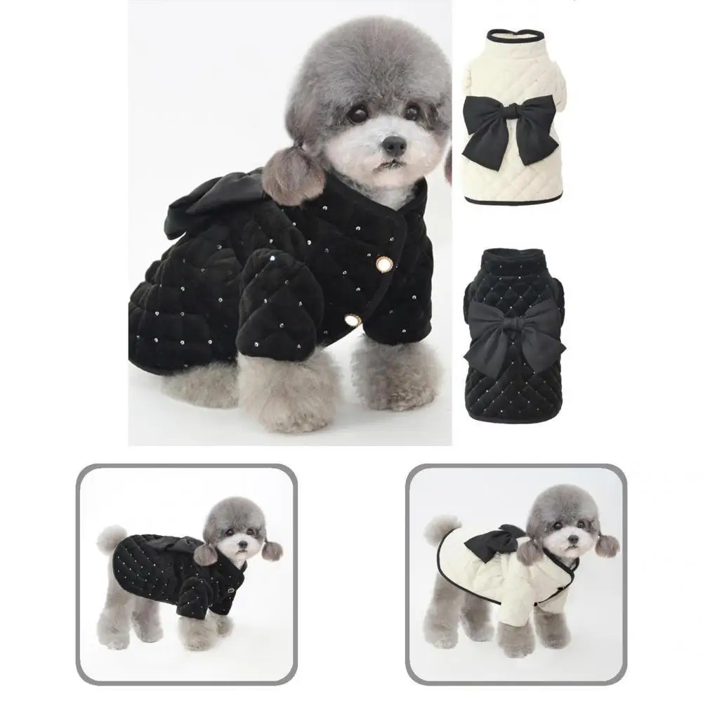 

Элегантная Стильная утепленная куртка с двумя штанинами для щенков и кошек одежда тонкой работы Одежда для домашних животных клетчатый узо...