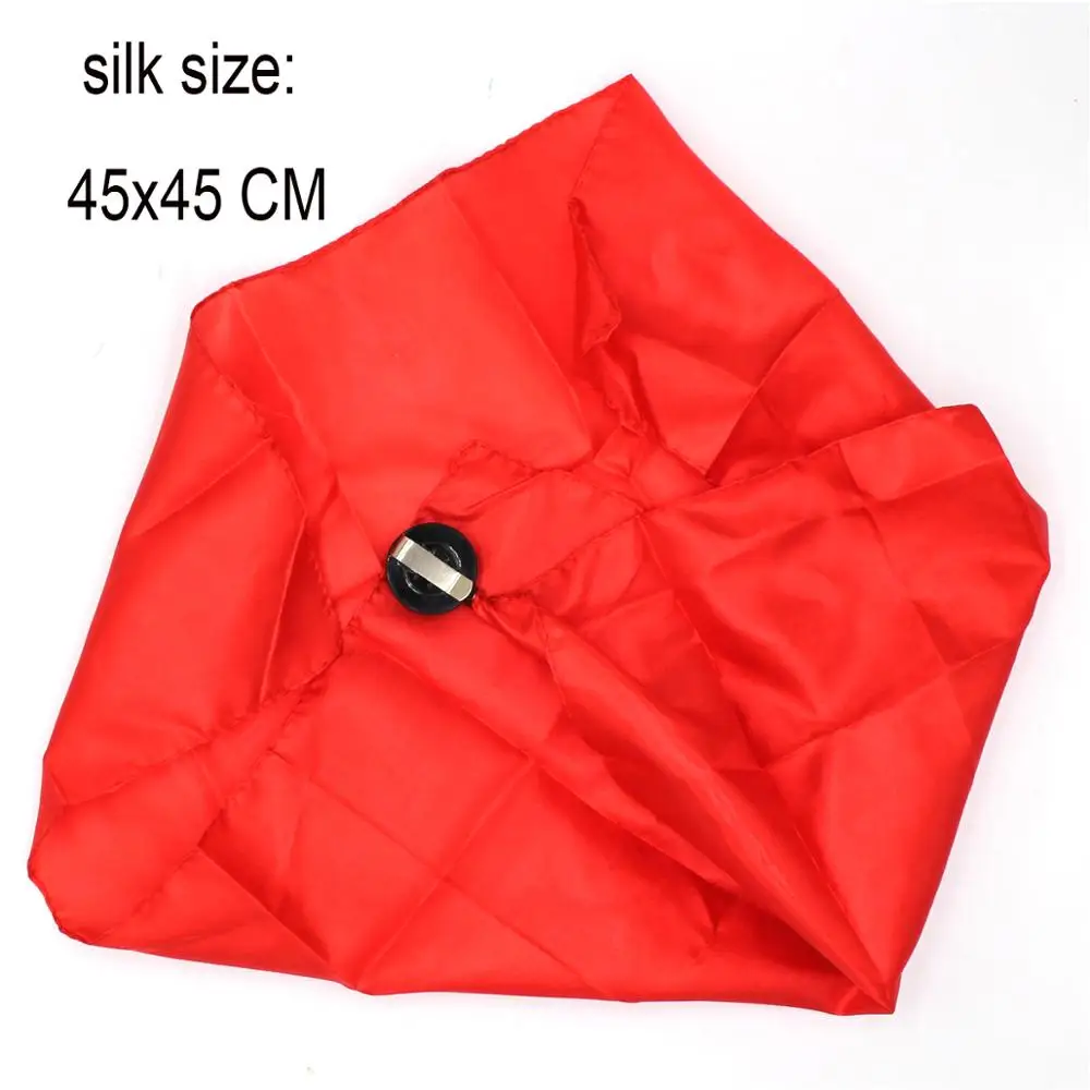 Silk thru Cane Stage Magic Tricks Magia Trick Toy Fun Magie|scarf collar|toy beachtoy player |
