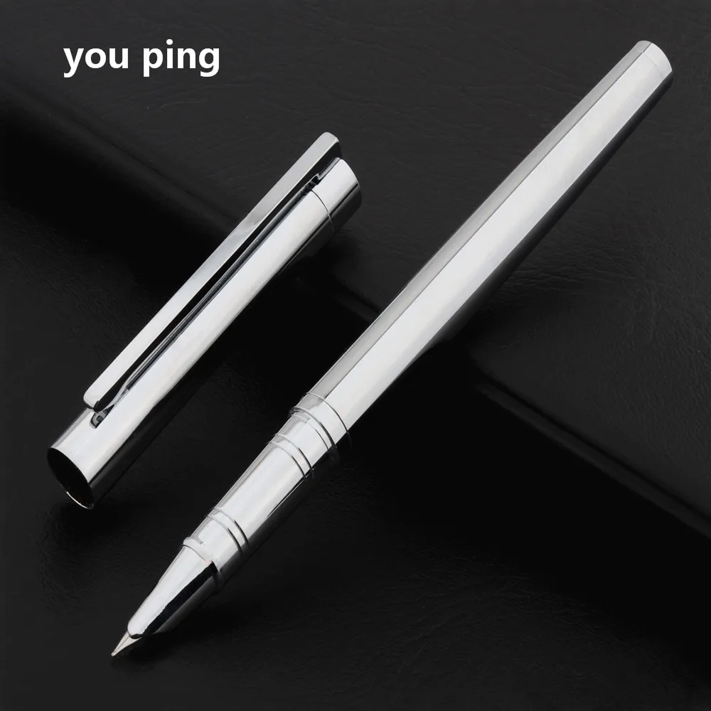 Роскошный качественный Jinhao 126 Platinum перьевая ручка финансовых офисные школьные