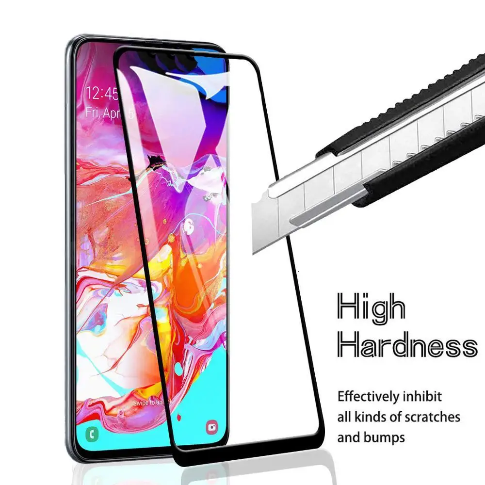 9H 3D полное покрытие для SAMSUNG Galaxy M10 M20 M30 M40 закаленное стекло полностью клейкая