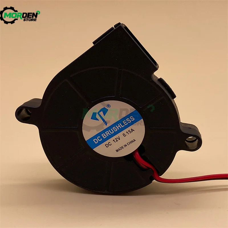 

DC4007 DC5015 Brushless Turbo DC Fan 5V 12V 24V Cooler Blower Part XH2.54-2Pin For 3D Printer Accessories Extruder Tool Part
