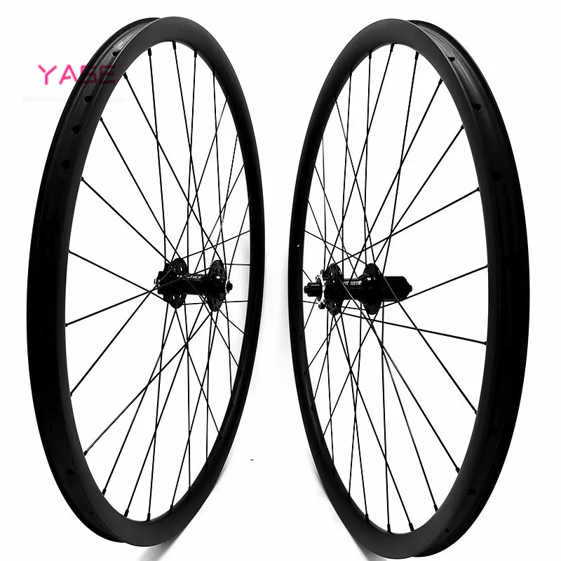 Углеродные Диски mtb колеса 29er 27x25 мм бескамерные велосипеды wheelset FASTace DA 201 QR 100X9mm 135x9