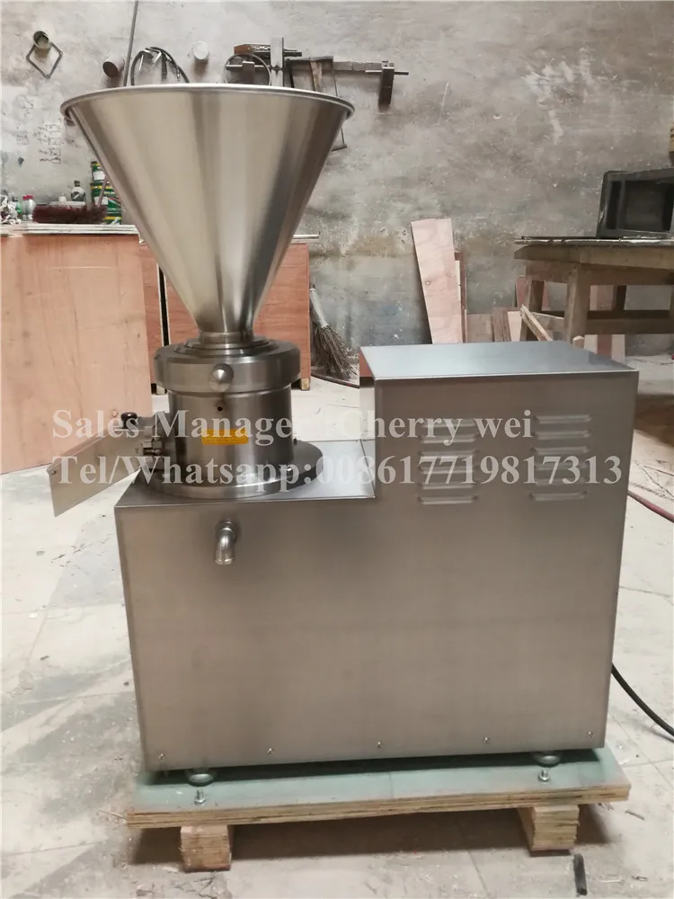 4kw 1500 кг/ч машина для изготовления арахисовой пасты/коллоидная