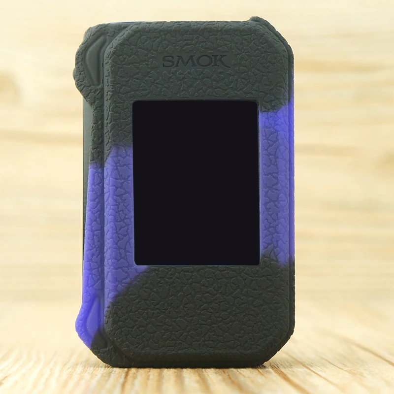 black purple Цветной чехол SMOK G-priv 2 230W силиконовый защитный чехол/рукав 13 цветов для Smok G-priv 2 Vape быстрая - Цвет: black purple