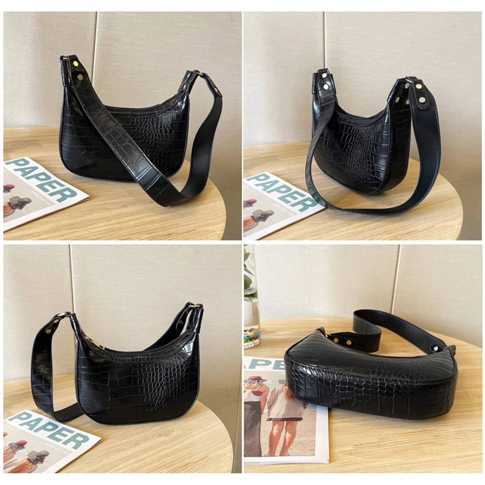 small vintage bags retro female pu leather crossbody bags for girls ladies alligator messenger bags for women handbags new 2021 free global shipping