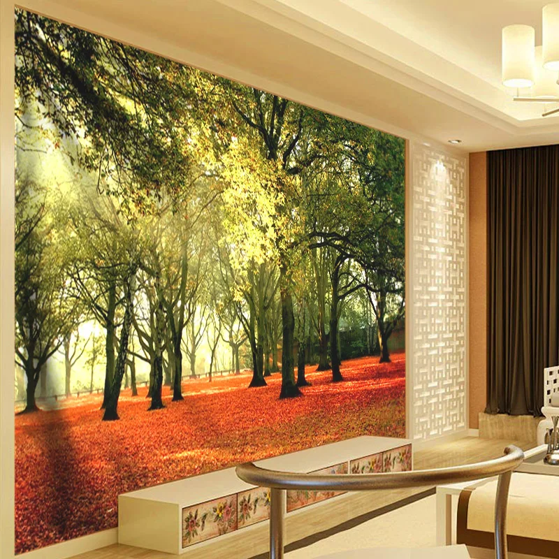 Лесного пейзажа психоделический гобелен солнце настенная МАНДАЛА ГОБЕЛЕН