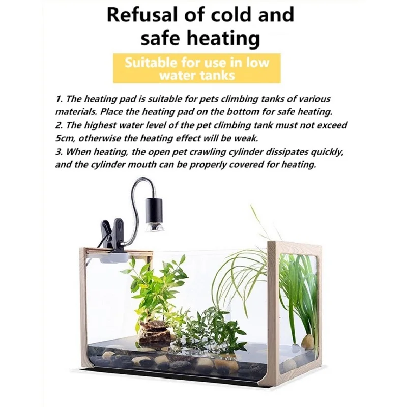 Грелка для рептилий с контролем температуры нагреватель воды черепаха ящерицы