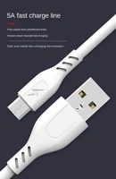 5a usb type c cable micro usb fast charging mobile phone android charger type c data cord for huawei p40 mate 30 xiaomi iphone