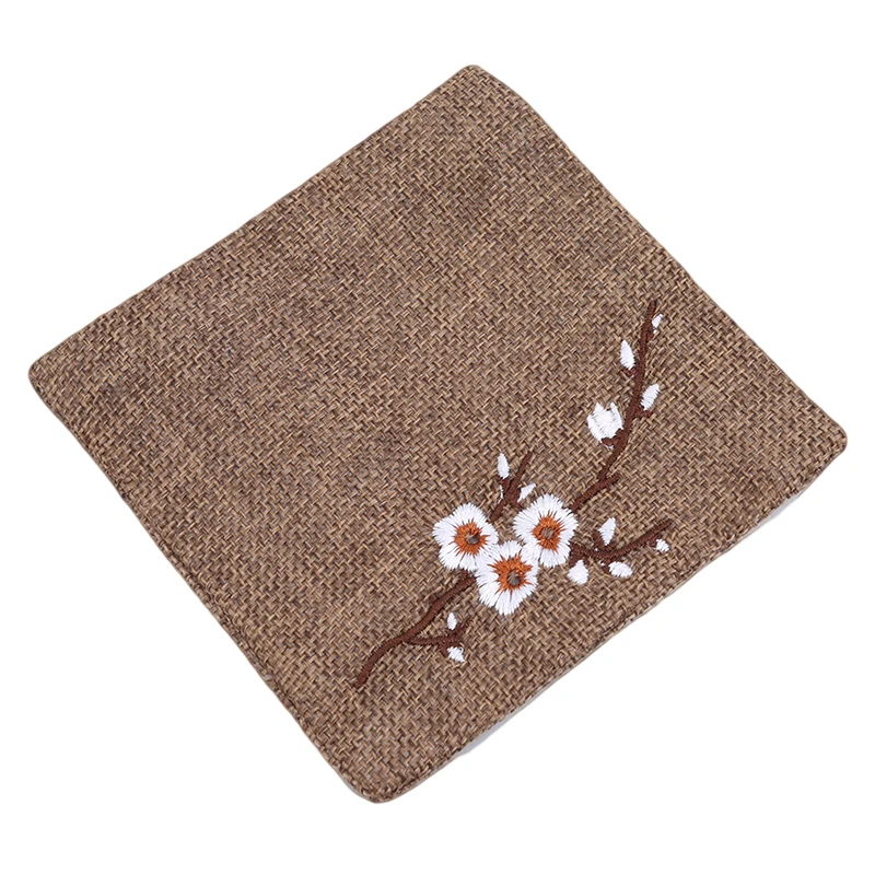 Новинка скатерть с цветочной вышивкой льняные скатерти для чайного стола