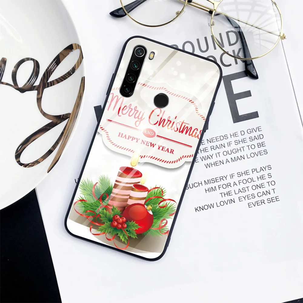 

Deer Christmas Case for Xiaomi Redmi Note 8 9 7 8A 8T K20 6 Pro Mi 9 9T 10 8 Pro SE A3 A2 Lite F1 Glass Phone Cases Cover Funda