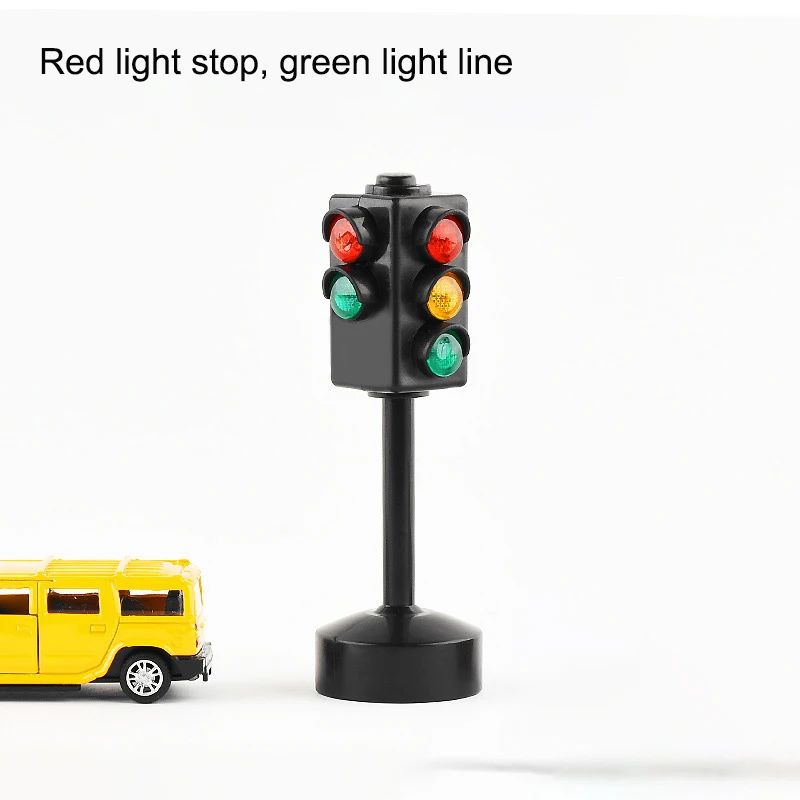 Мини дорожные знаки дорожный светильник светодиодный блок для детей безопасного