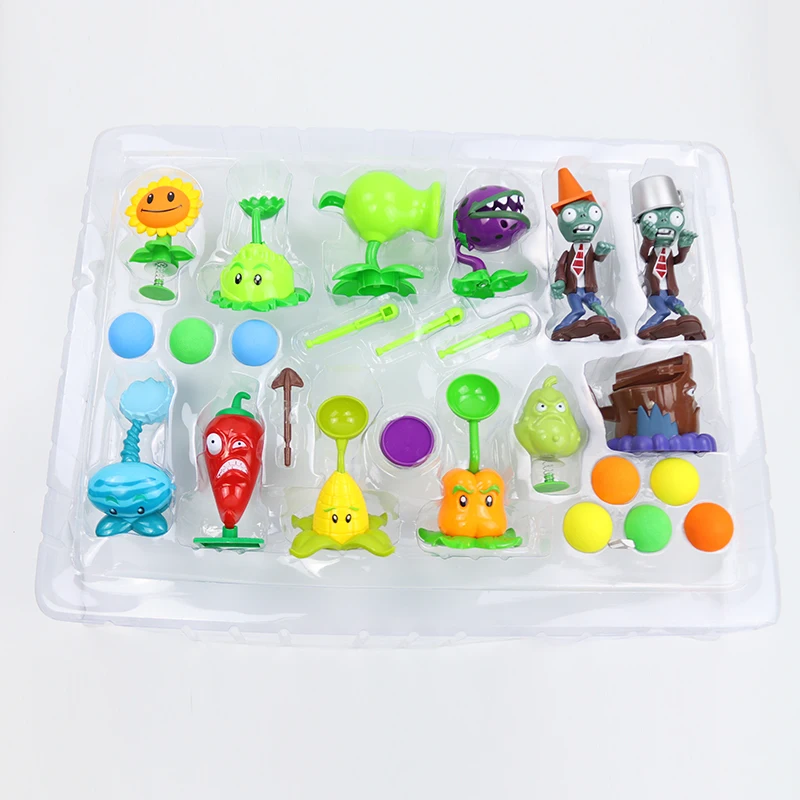 

Plants vs. Zombies Toys gift new year Action Figure For Children Toys PVZ Peashooter Pea Shooter Corpse plants Figure Model Toy