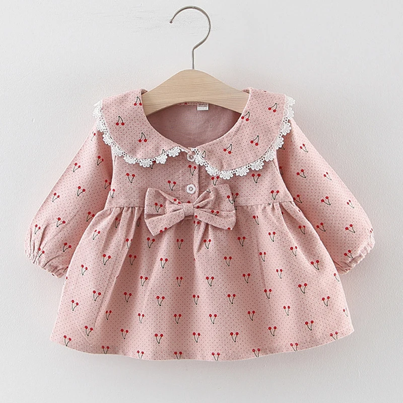 Melario Baby Girl Dress Long Sleeve Spring Winter Dress 1 Year Birthday Princess Dresses Toddler Girls Christmas Clothes Vestido