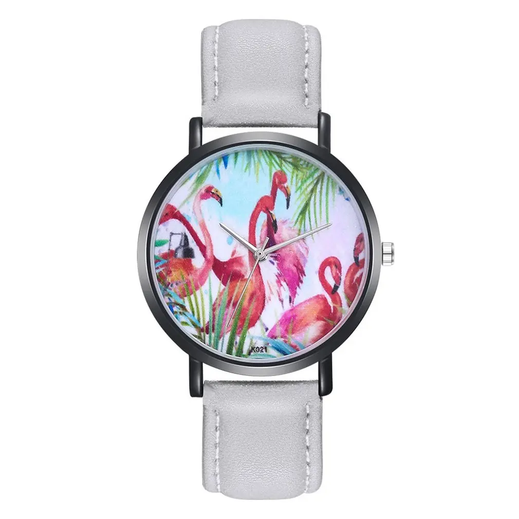 Женские часы кварцевые многоцветные кожаный ремешок наручные аналоговый Reloj femen |