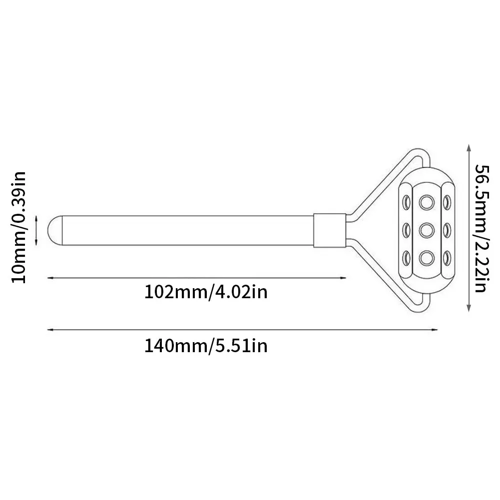 

Face Roller Facial Lift Tools 18 Germanium Stones Anti Aging Wrinkle Face Massager Beauty Slimming Skin Care Tools For Women