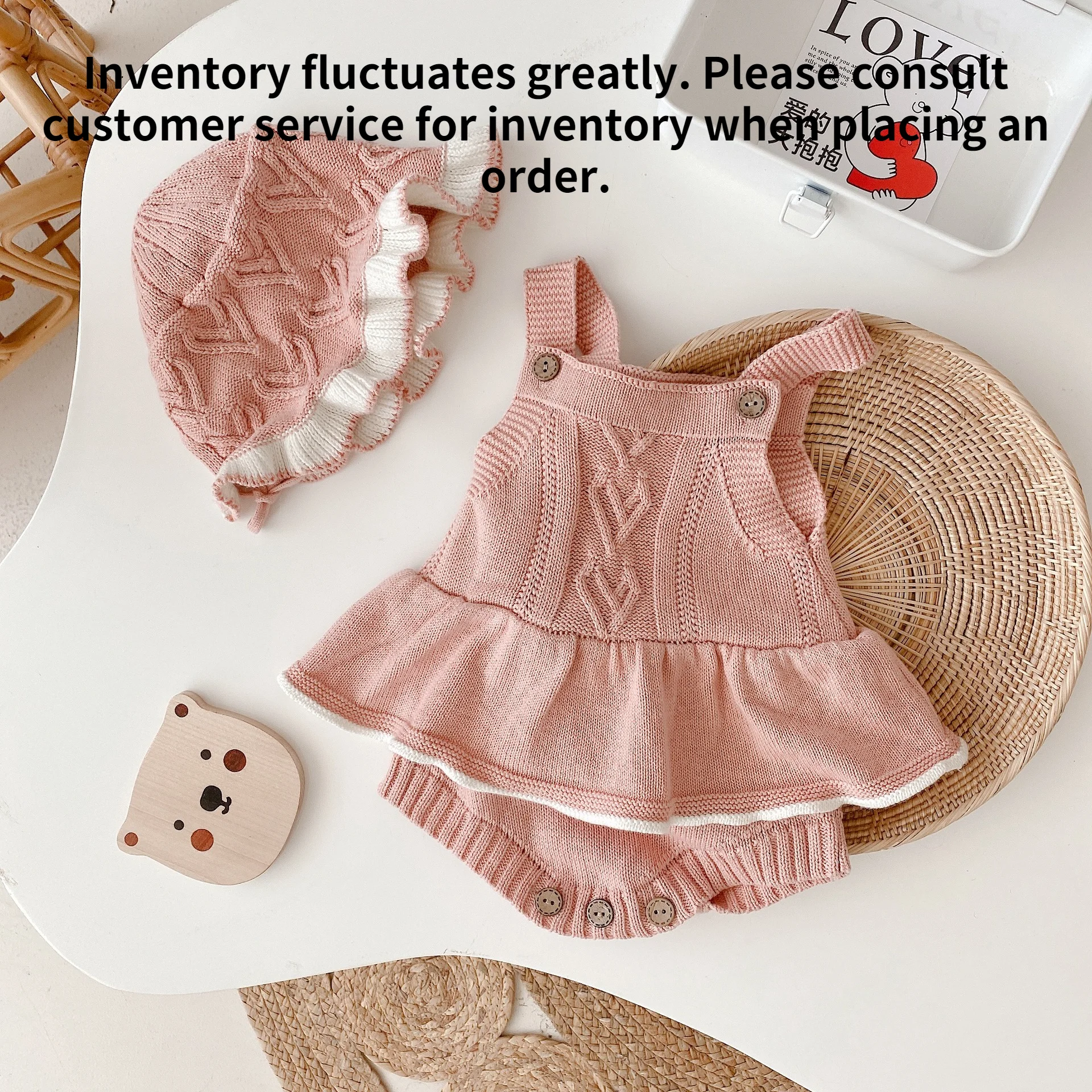 

Детский вязаный комбинезон на подтяжках, на возраст 0-24 месяца