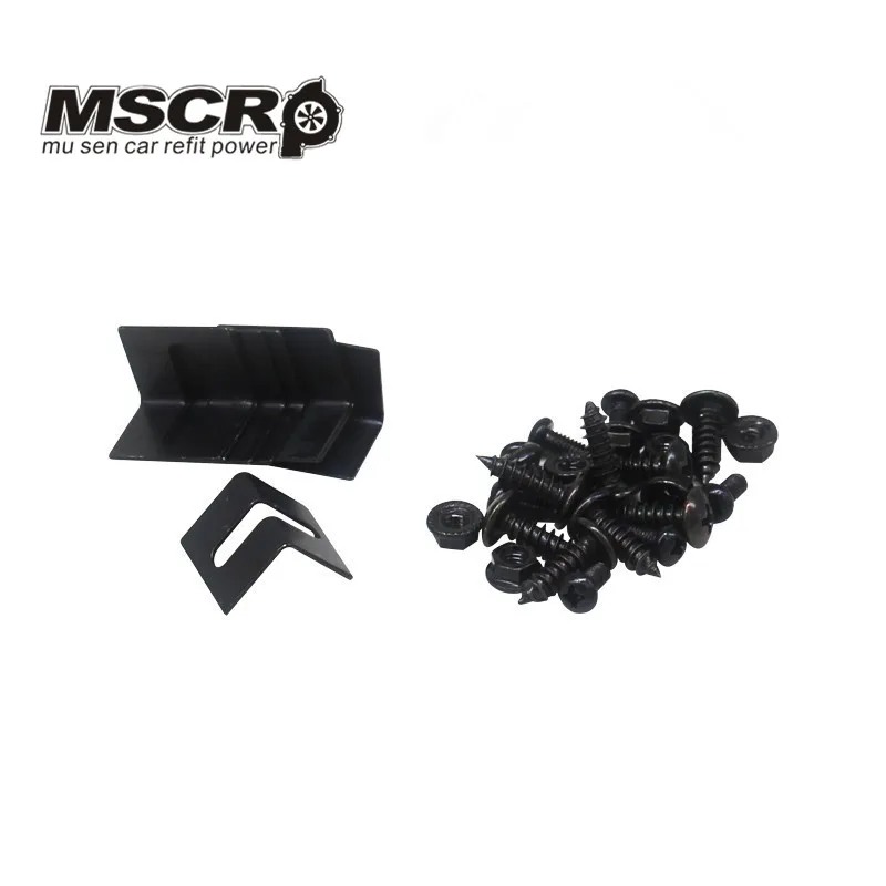 Новый универсальный передний бампер разделитель для губ ребра спойлер тела Canards