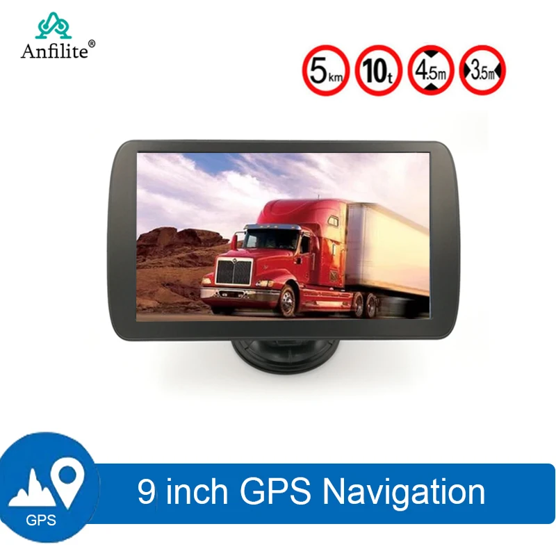 Anfilite Автомобильный GPS навигатор FM Bluetooth AVIN 2019 Карта Европы Америки спутниковая