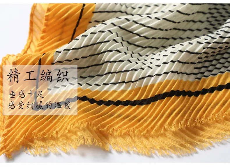 Лидер продаж новый теплый Модный осенне-зимний шарф из хлопка и льна Дамская