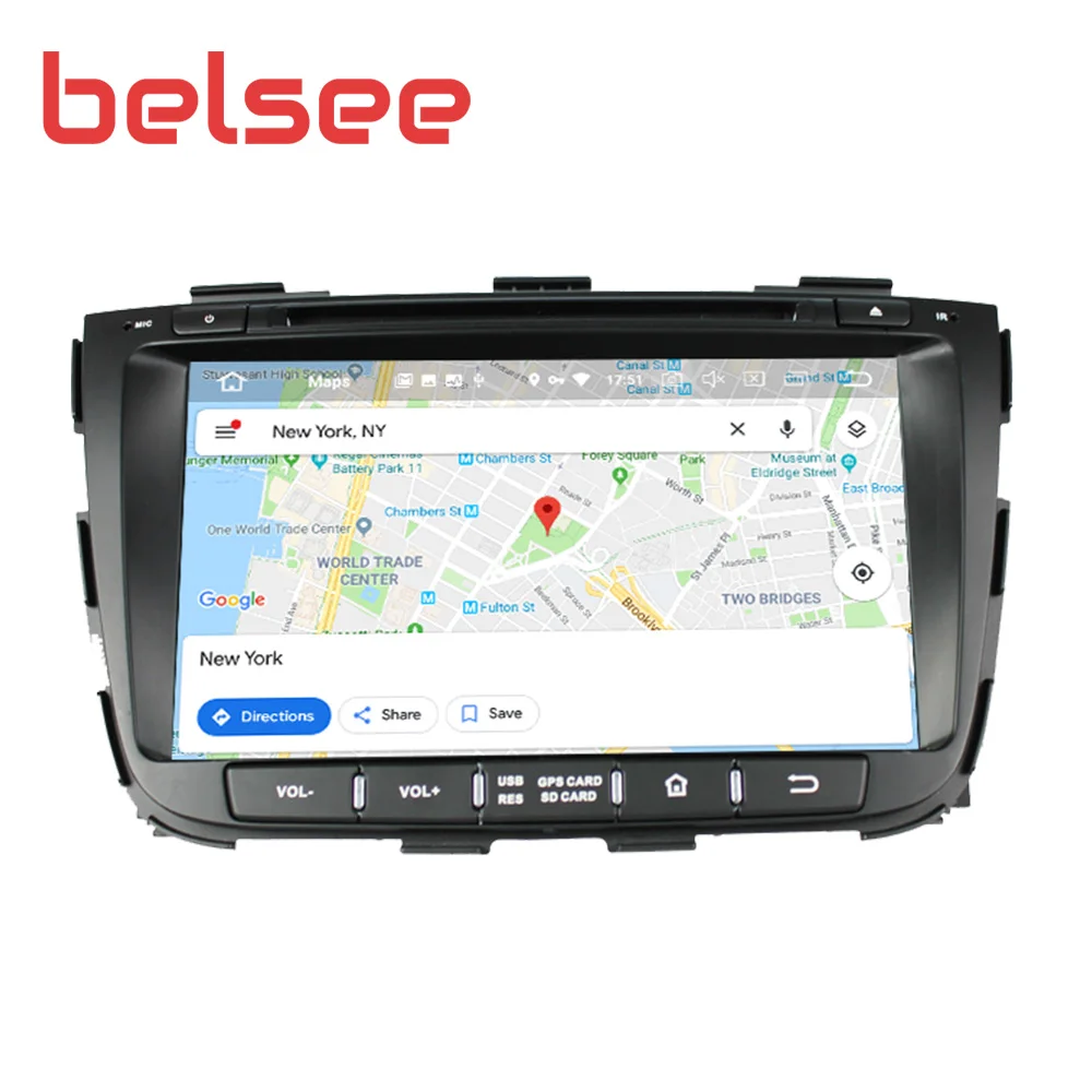Автомагнитола Belsee Android 9 0 для Kia Sorento 2013 2014 4 Гб 64 стерео аудио GPS навигация