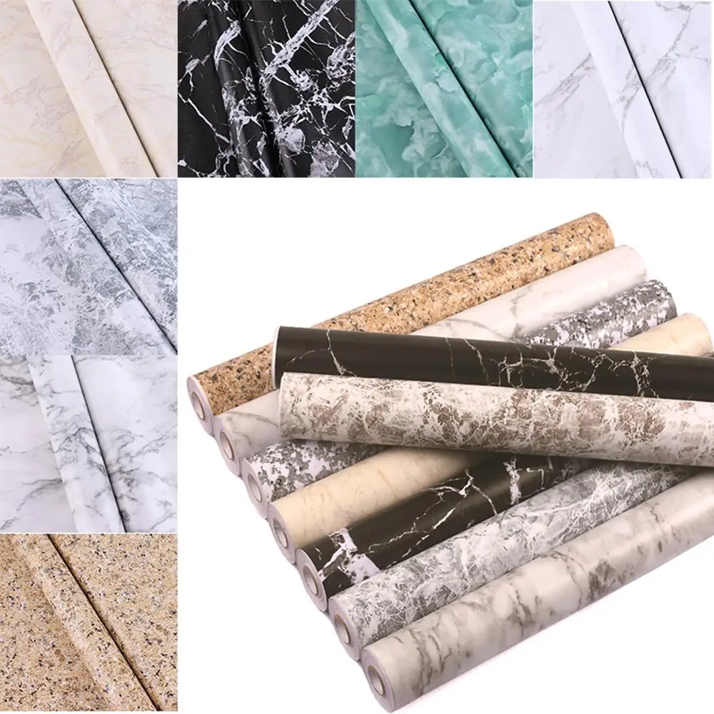 

ПВХ толстые водонепроницаемые наклейки с имитацией мрамора, обои, самоклеящиеся обои, обои для гостиной, мебели, обновление мебели CSV
