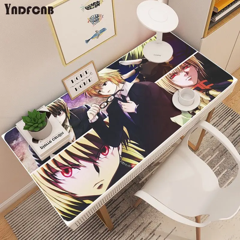 

YNDFCNB Hunter X Hunter Kurapika Design Laptop Gaming Mice Mousepad Size for Deak Mat for overwatch/cs go/world of warcraft